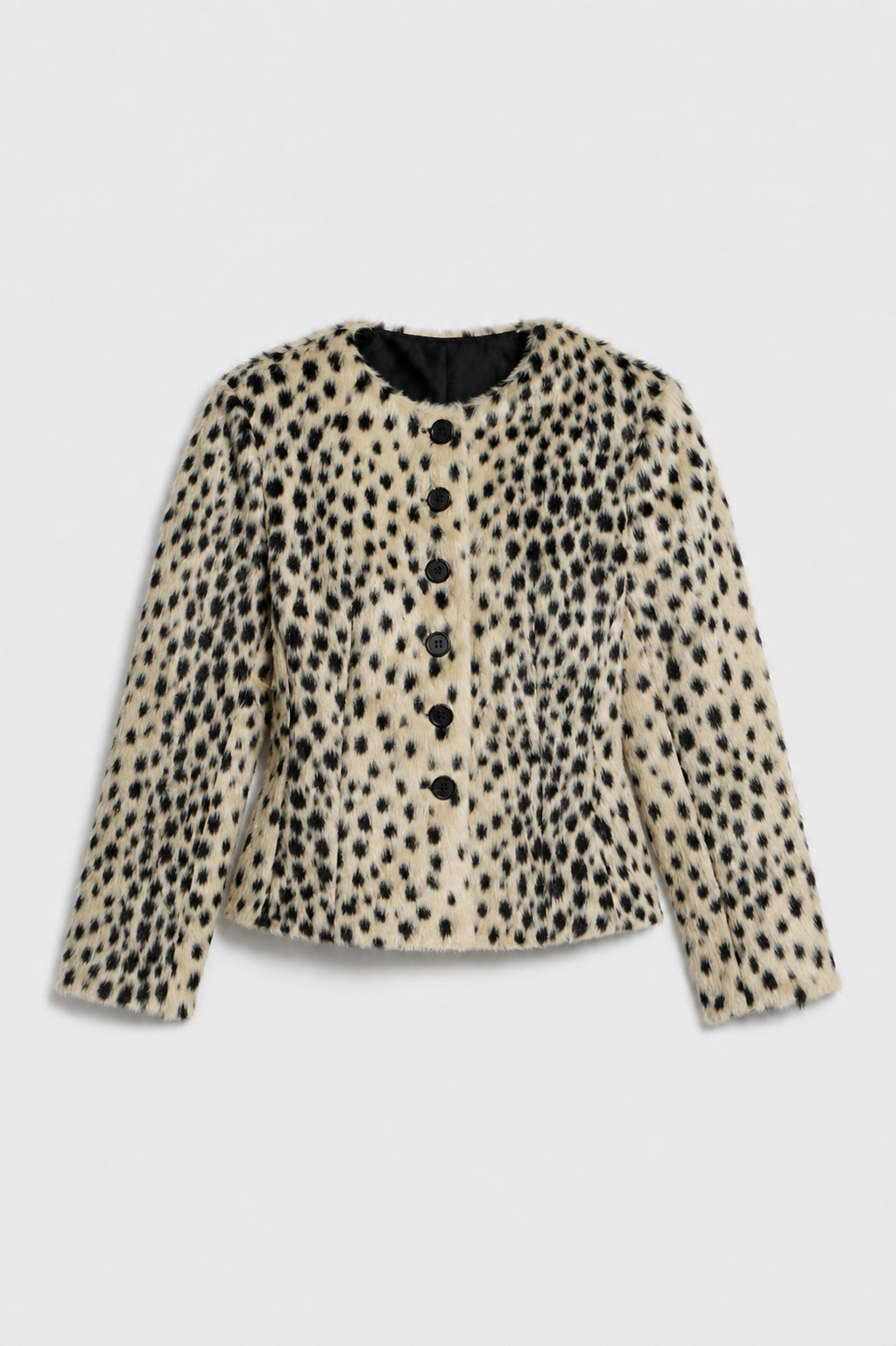 Leopard Faux Fur Blazer