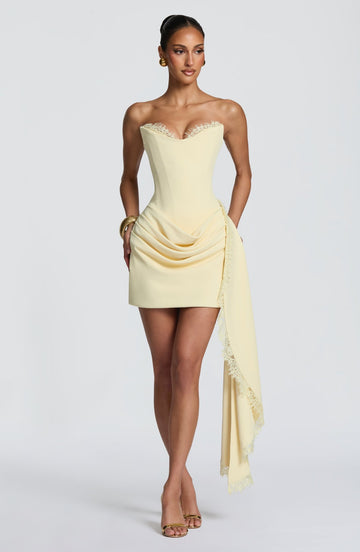 Cala Mini Dress Yellow