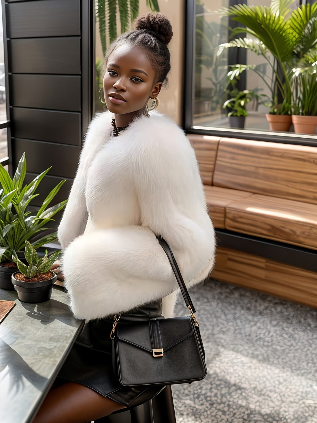 Casy Faux Fur Jacket